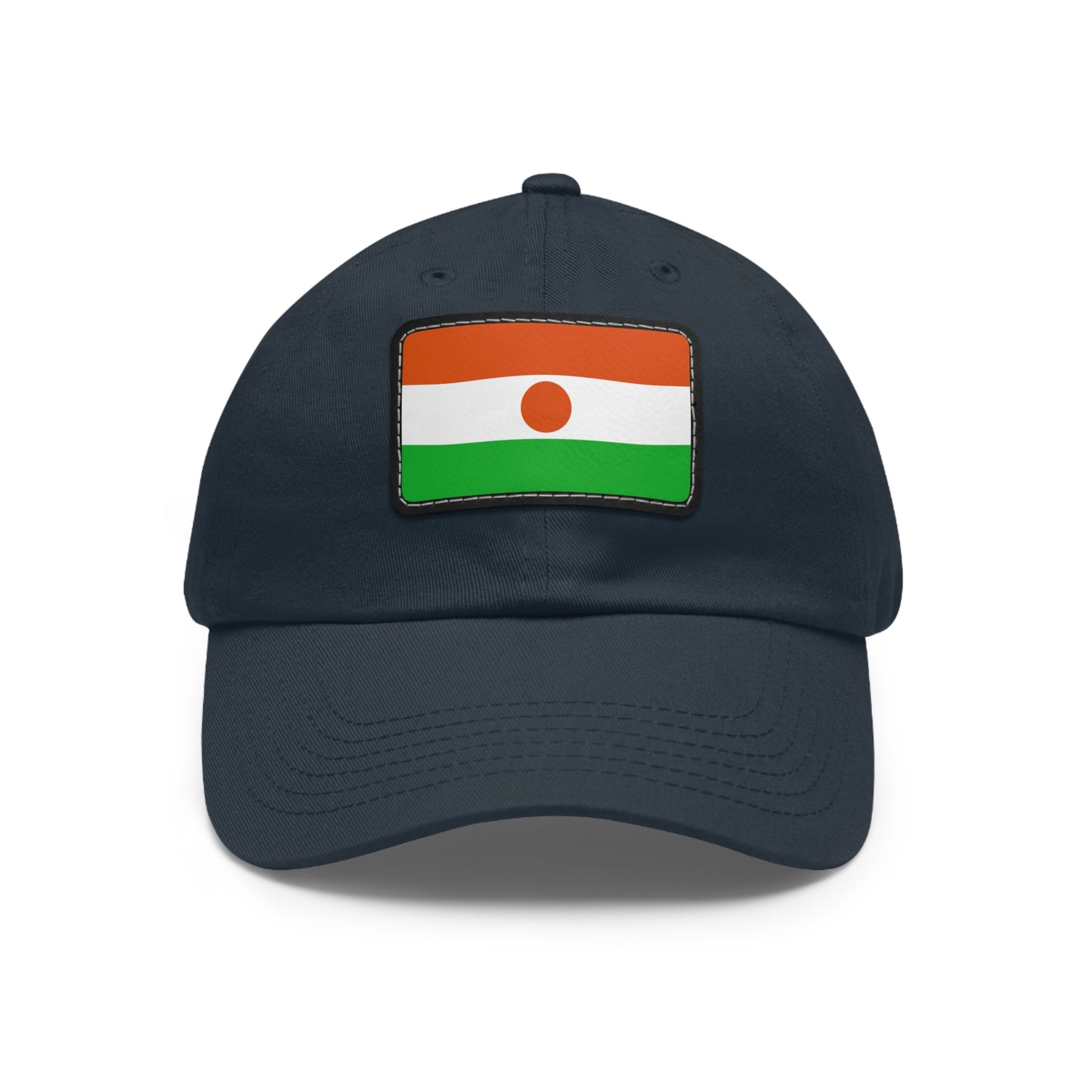 Flag Village Niger Flag Hat Cap with Leather Patch