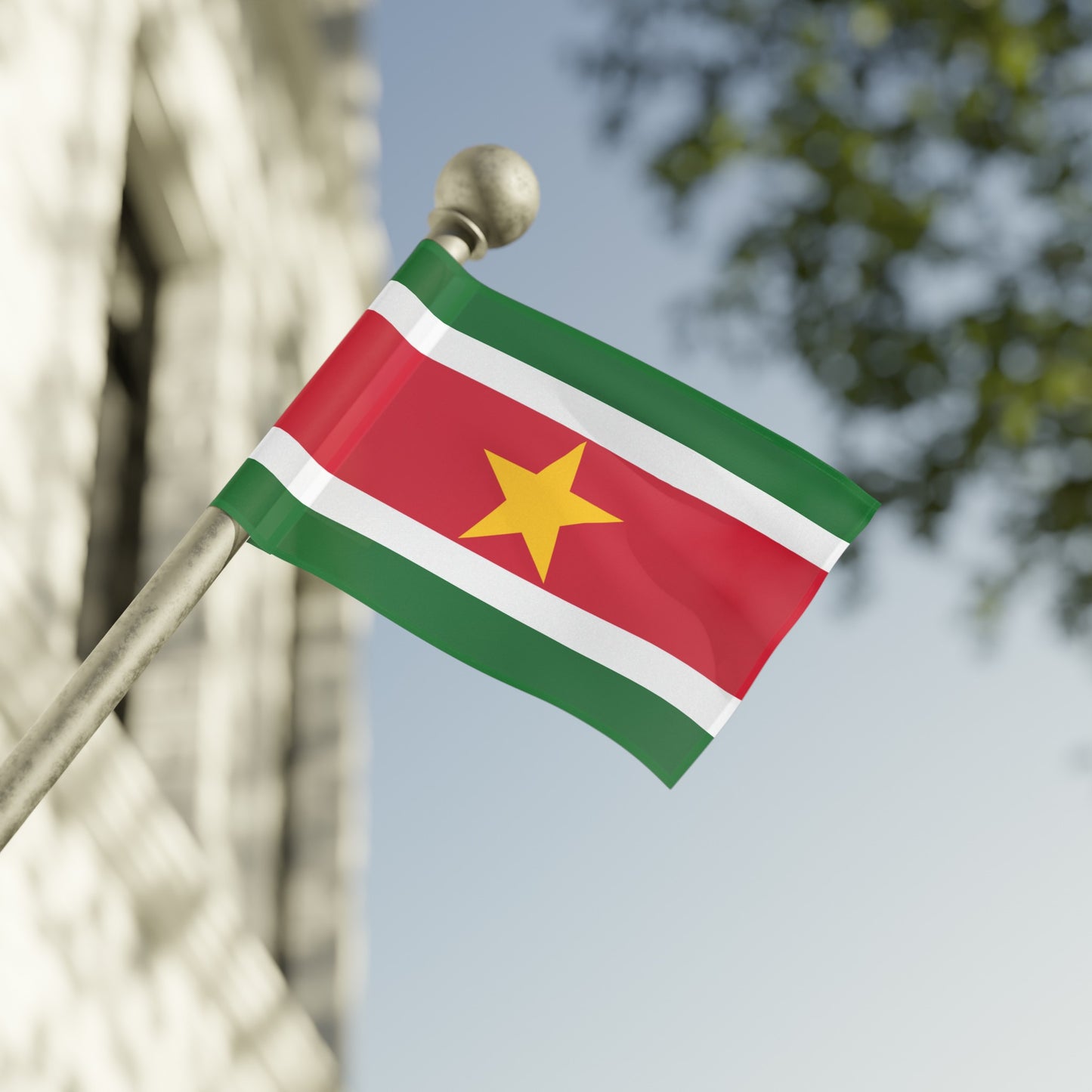 Flag Village Suriname Flag 18" x 12" / 36" x 24" / 60" x 36"