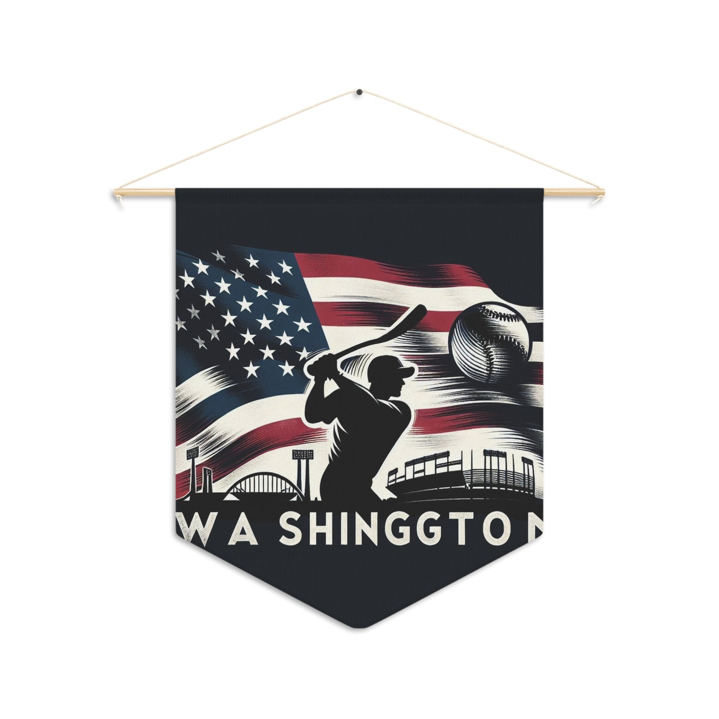 Flag Village Washington State Flag Pennant Sporting Home Wall decoration WA0002