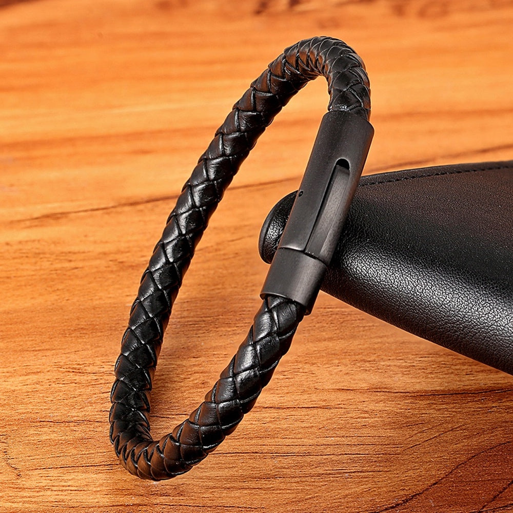 Flag Village Men for women Bracelets Black Stainless Steel Jewelry Gifts