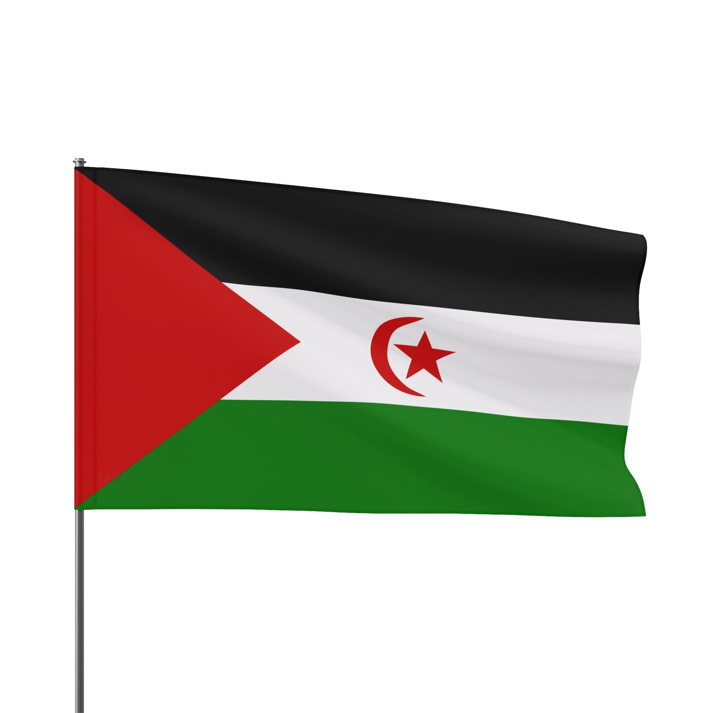 Flag Village Western Sahara Flag 18" x 12" / 36" x 24" / 60" x 36"