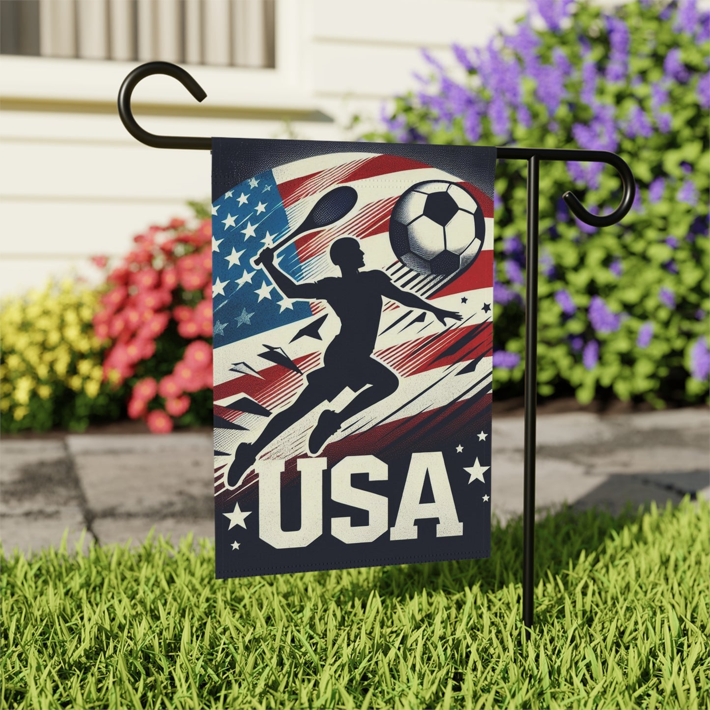 Flag Village USA Flag Sporting Garden & House Banner USA0001