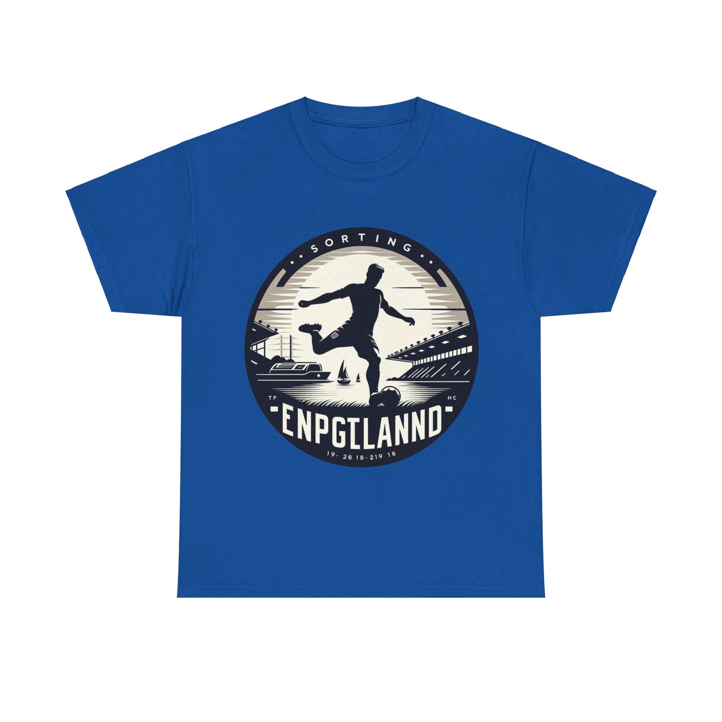Flag Village England Sporting Flag T-SHIRT Heavy Cotton Tee GBR0004
