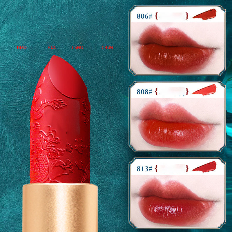 Flag Village Carved National Style Multi-piece Concealer Isolation Lipstick Gift Box Vibrato Live
