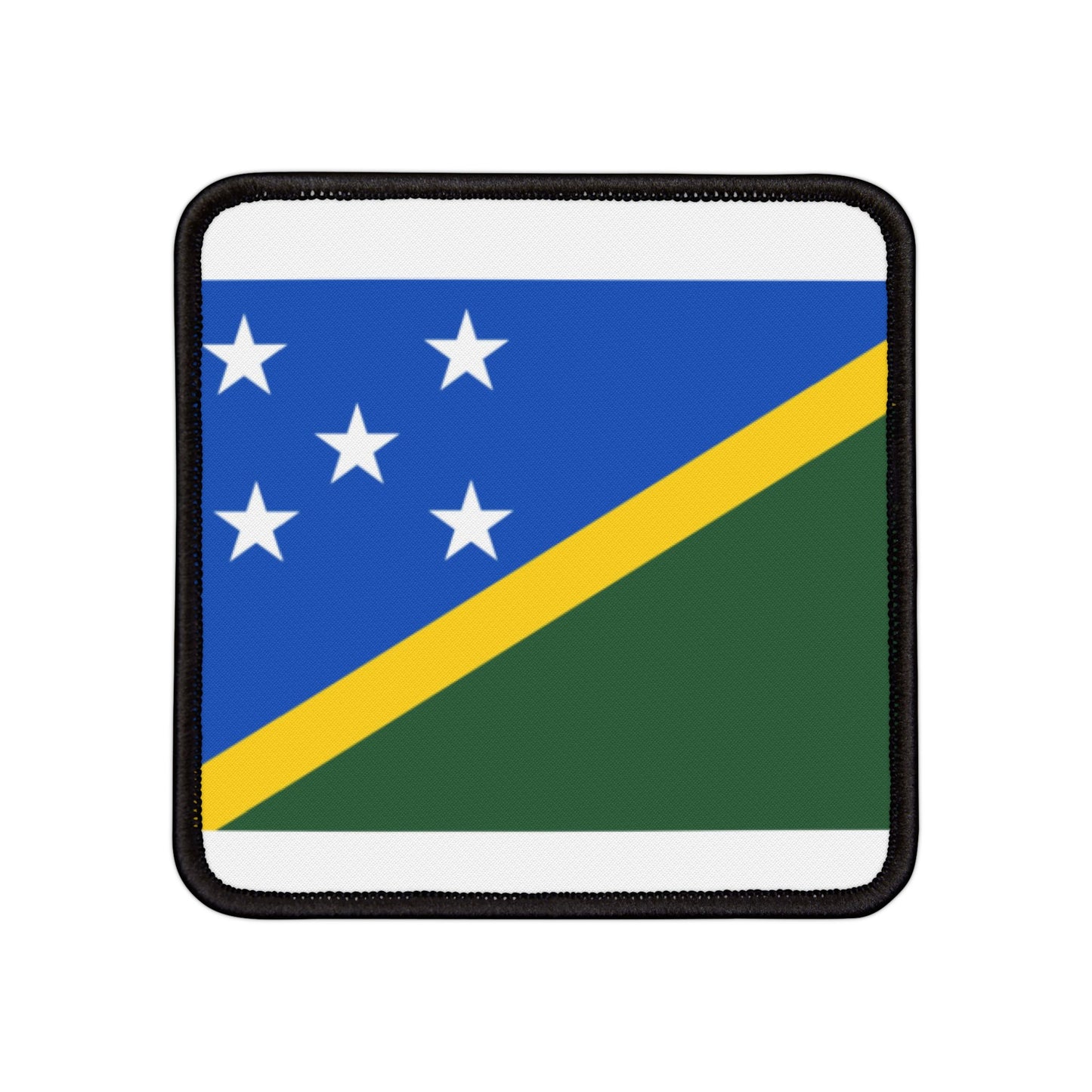 Flag Village Solomon Islands Flag Embroidery Iron-On Patches
