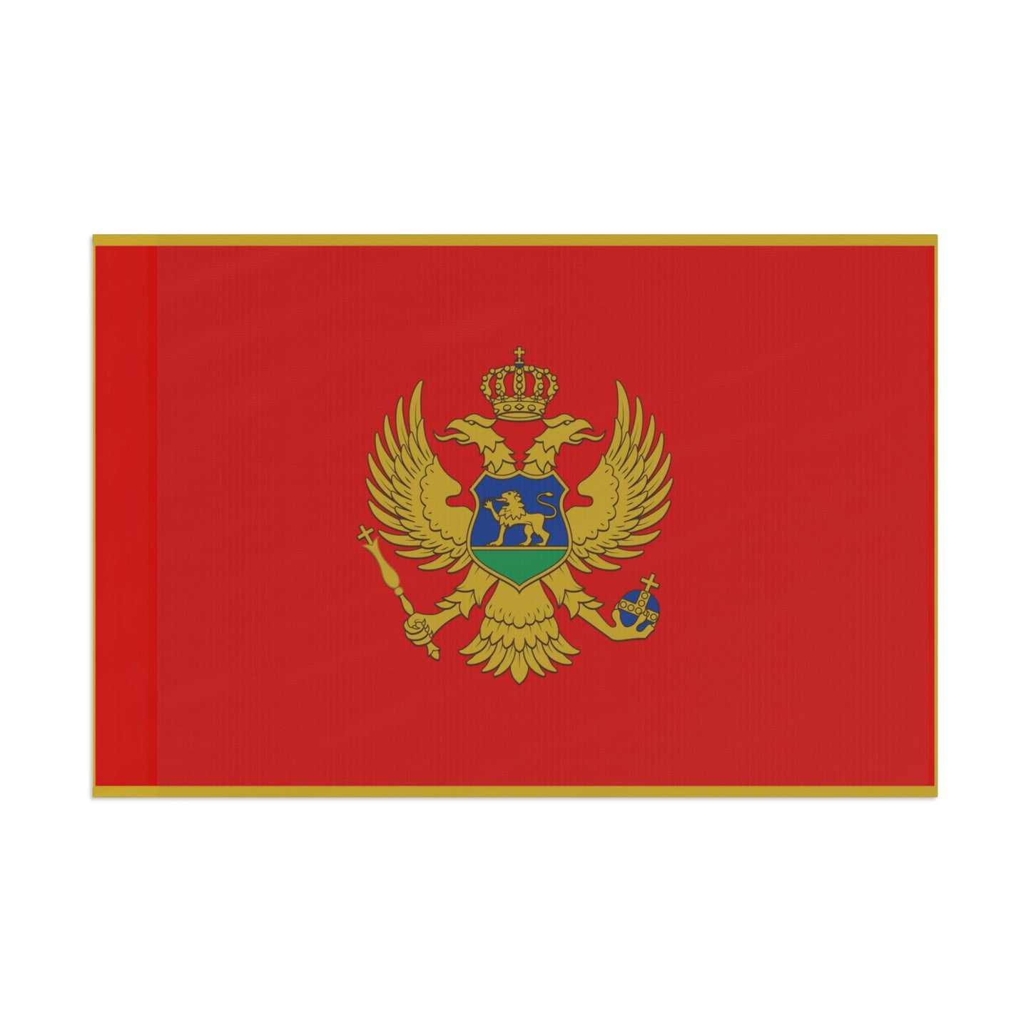 Flag Village Montenegro Flag 18" x 12" / 36" x 24" / 60" x 36"