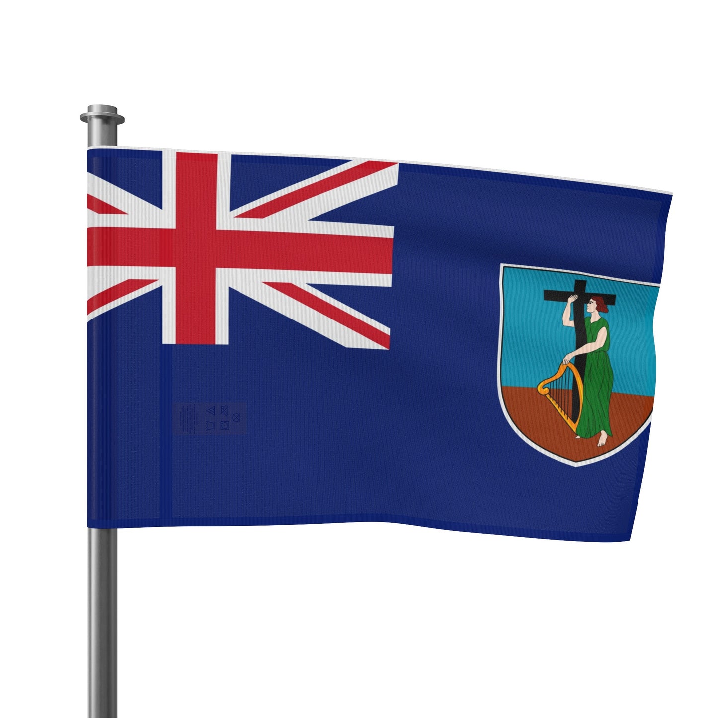Flag Village Montserrat Flag 18" x 12" / 36" x 24" / 60" x 36"