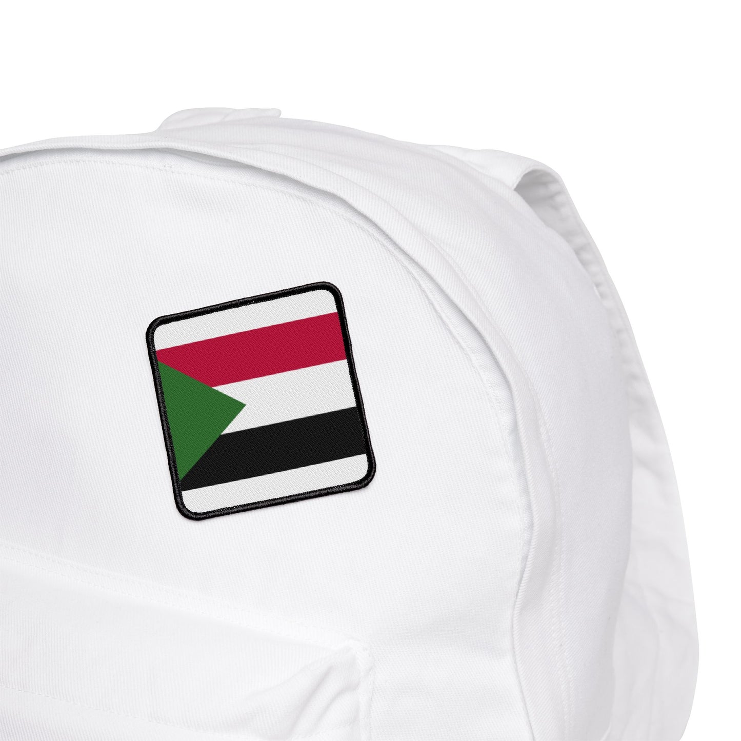Flag Village Sudan Flag Embroidery Iron-On Patches
