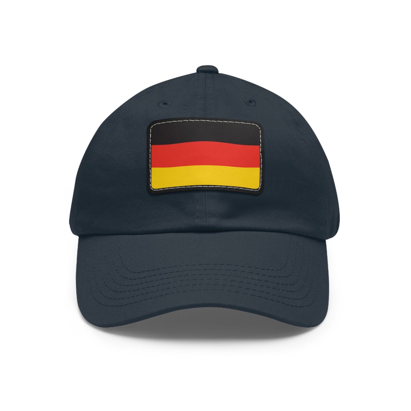 Flag Village Germany Flag Hat Cap with Leather Patch