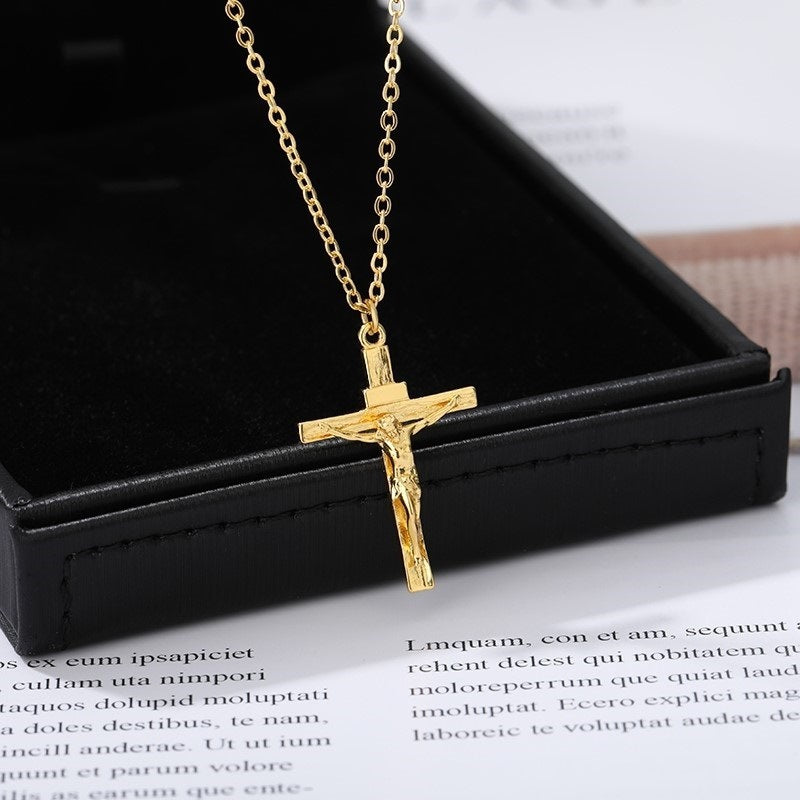 Flag Village Jewelry Men For Cross Gifts Necklace Party Man