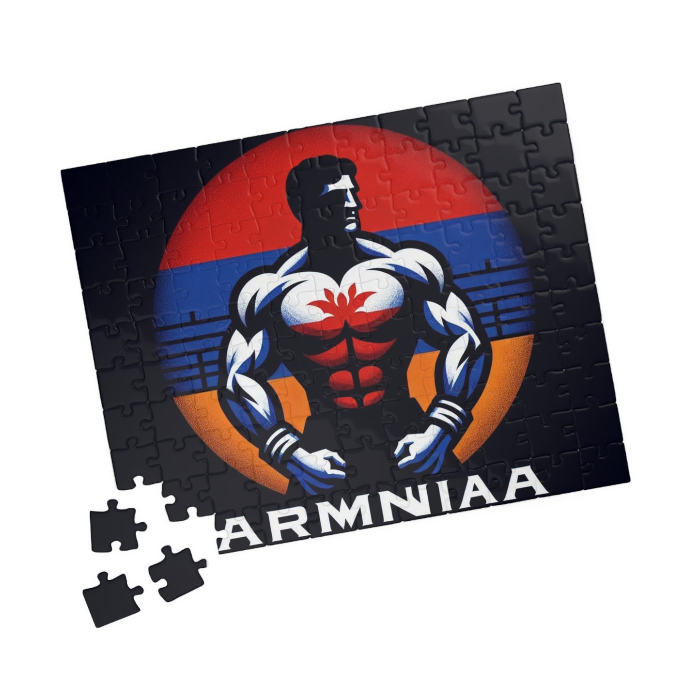 Flag Village Armenia Sporting Flag Puzzle (110, 252, 520, 1014-piece) ARM0002