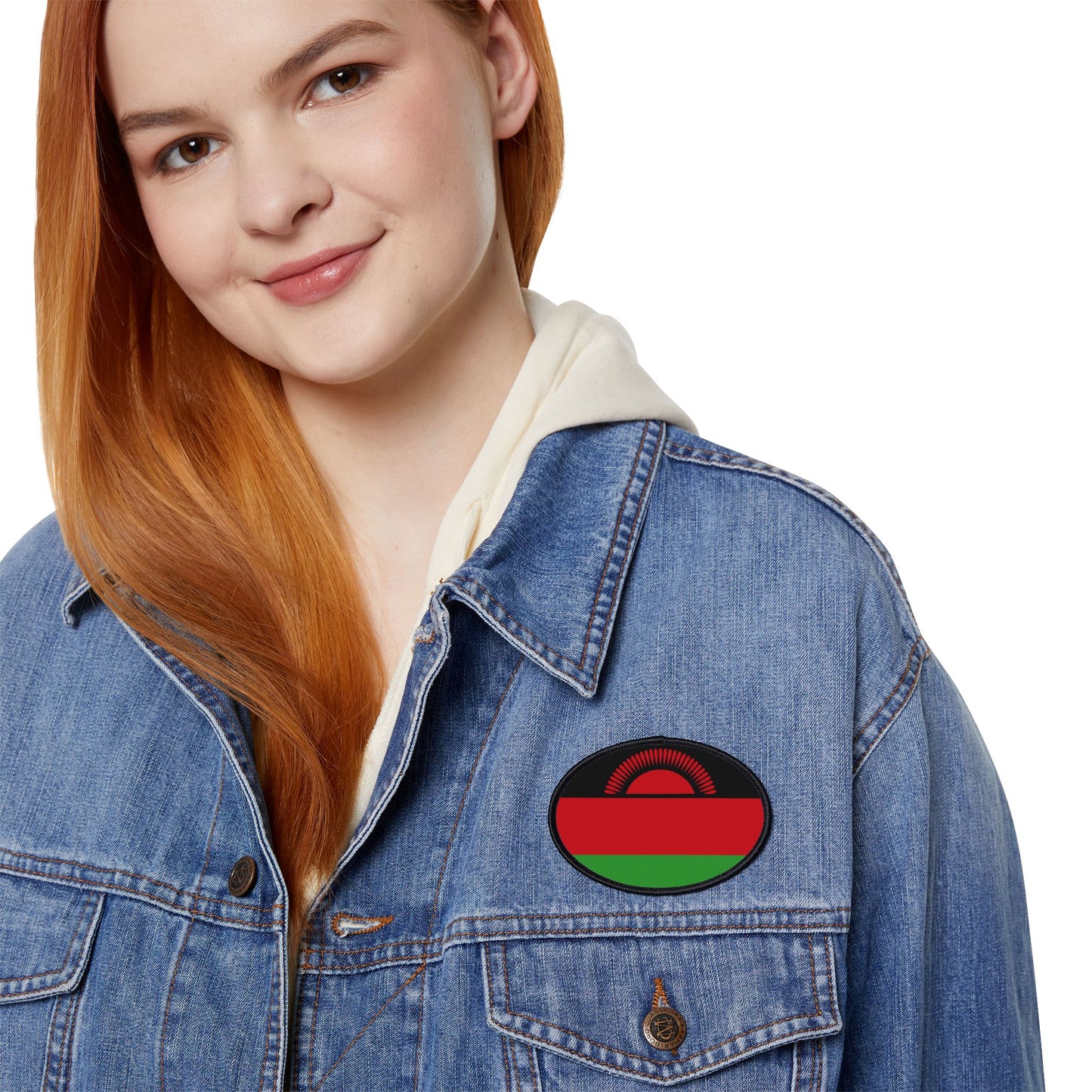 Flag Village Malawi Flag Embroidery Iron-On Patches