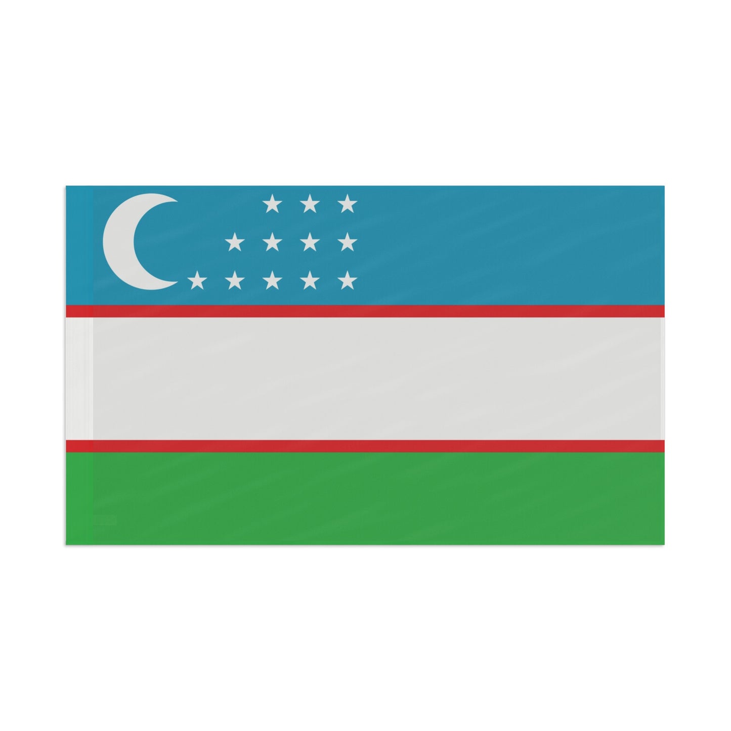 Flag Village Uzbekistan Flag 18" x 12" / 36" x 24" / 60" x 36"