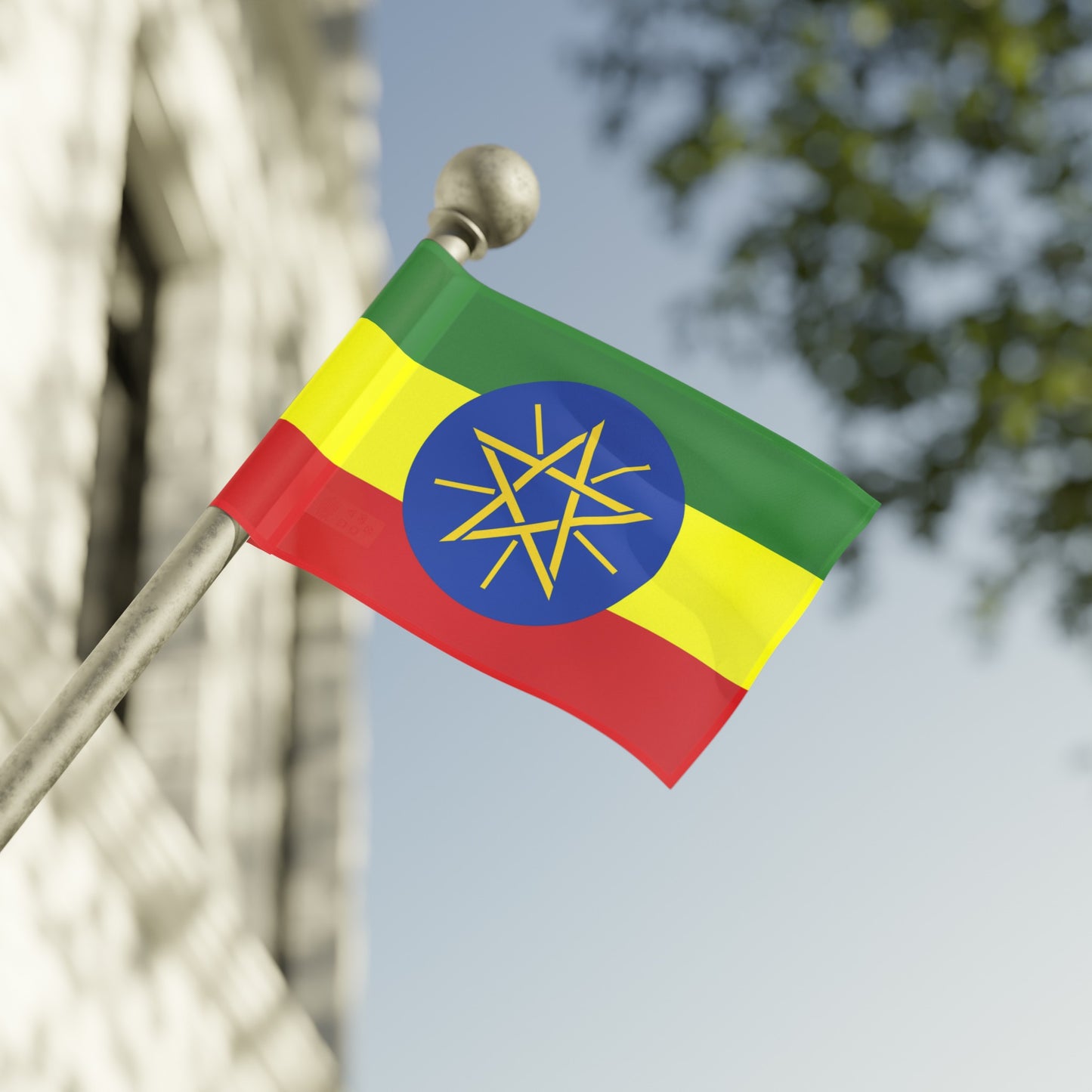 Flag Village Ethiopia Flag 18" x 12" / 36" x 24" / 60" x 36"
