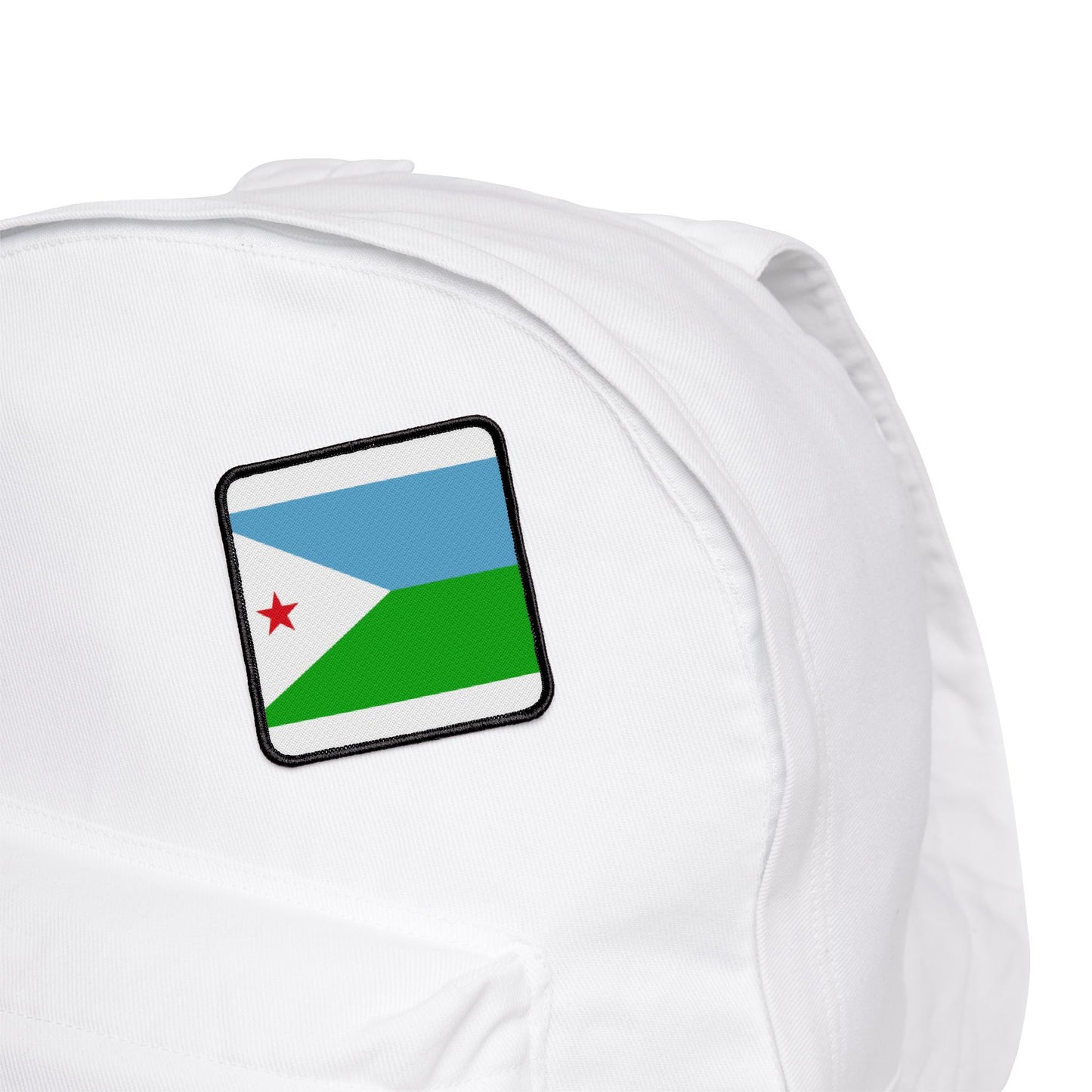 Flag Village Djibouti Flag Embroidery Iron-On Patches