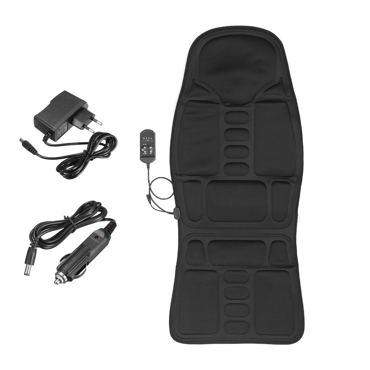 Flag Village Auto Tools Car massage cushion car home dual-use vibration massage chair