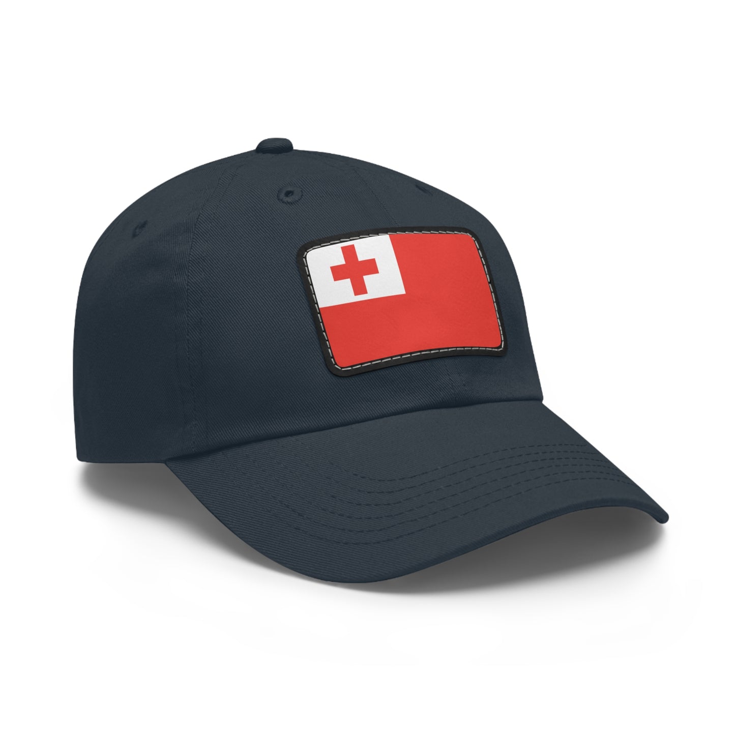 Flag Village Tonga Flag Hat Cap with Leather Patch