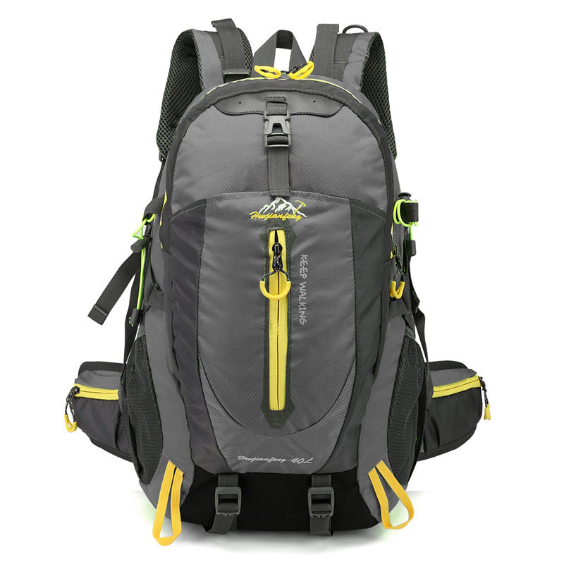 Flag Village New Outdoor Sports Backpack 40L Hiking Backpack Hiking Cross-country Package Hiking Backpack
