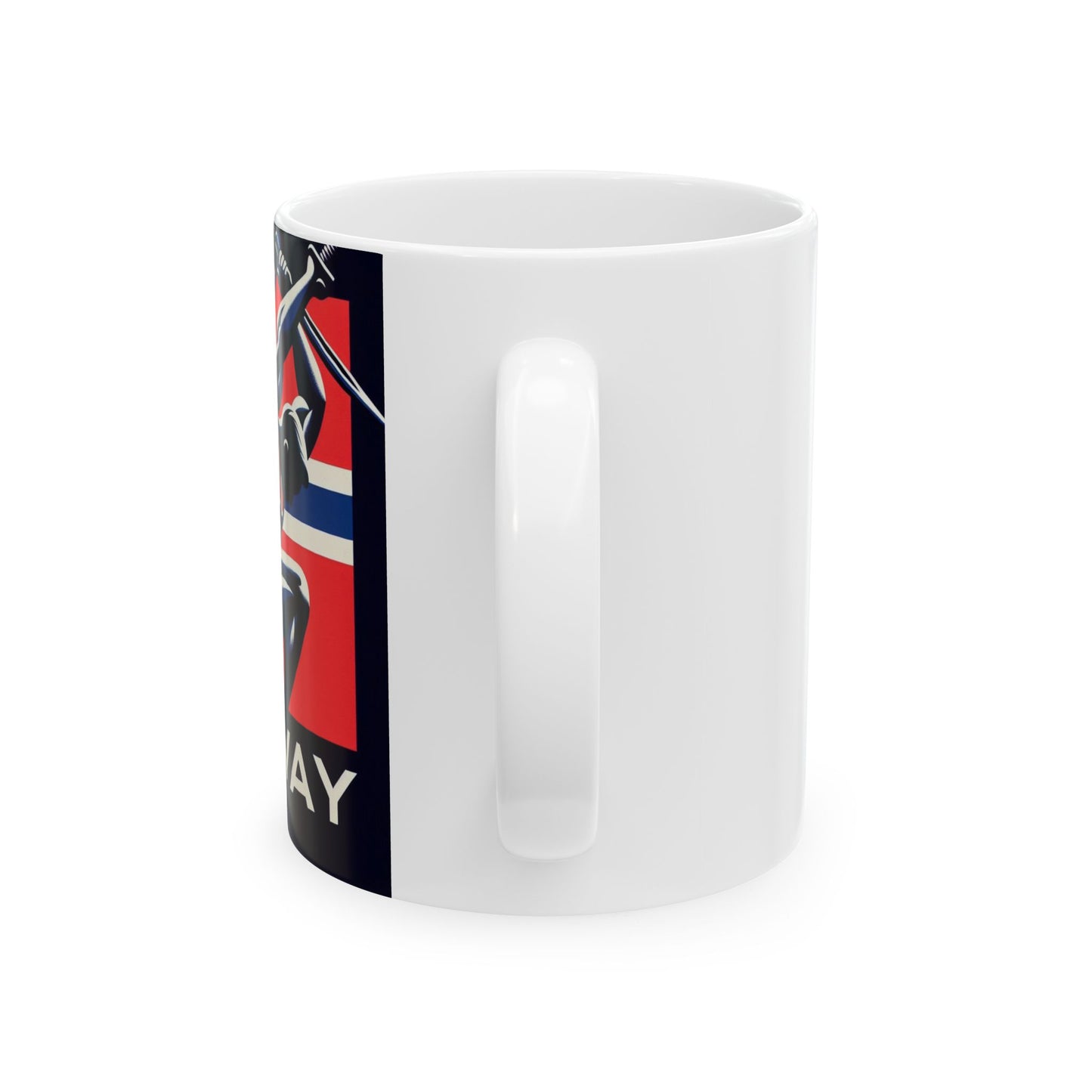 Flag Village Norway Sporting Flag Ceramic Coffee Mug 11oz NOR0007