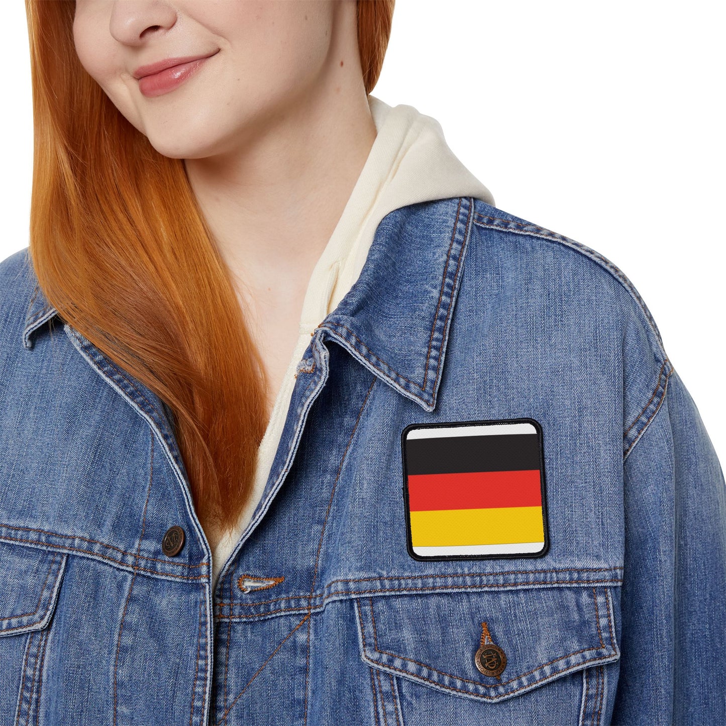 Flag Village Germany Flag Embroidery Iron-On Patches