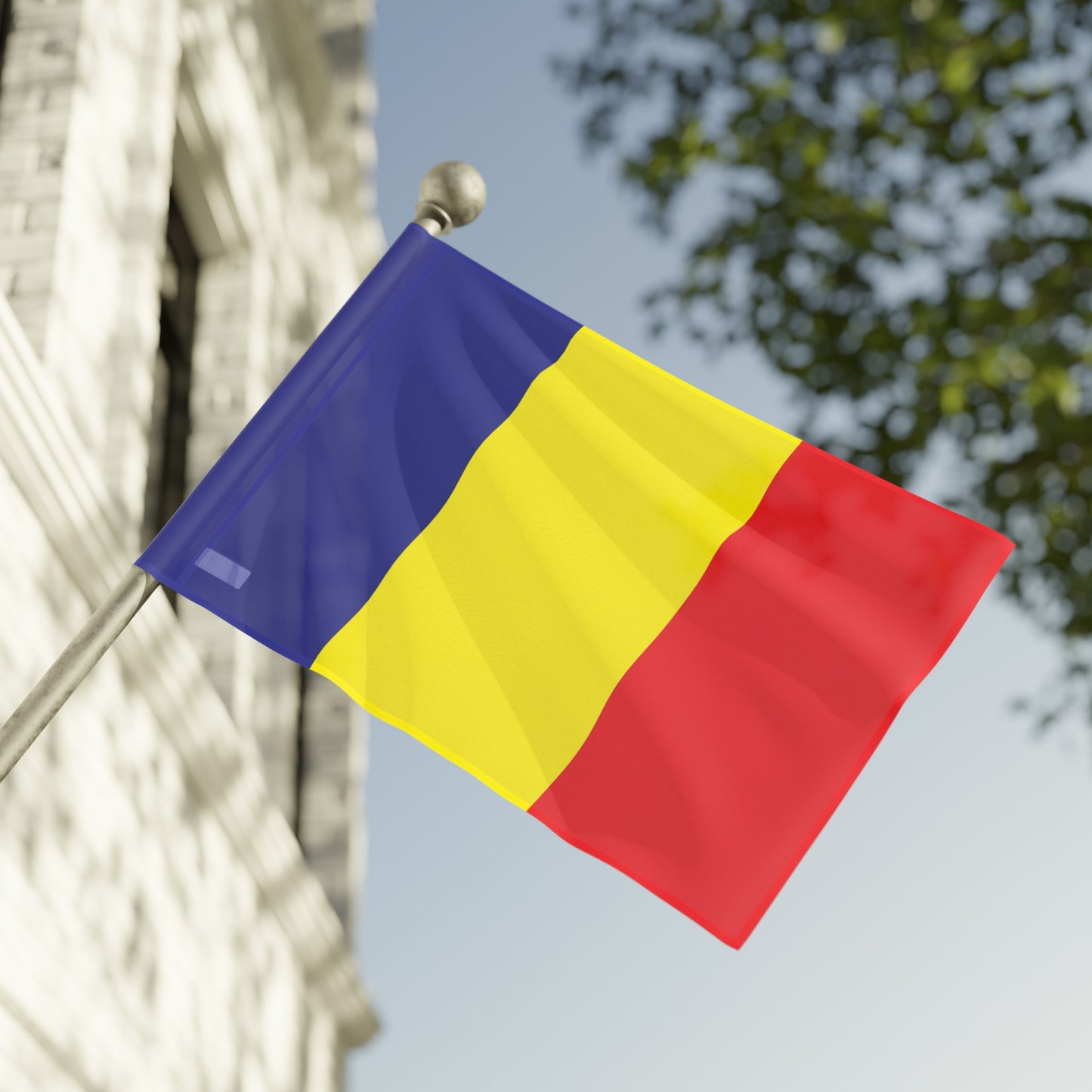 Flag Village Chad Flag 18" x 12" / 36" x 24" / 60" x 36"