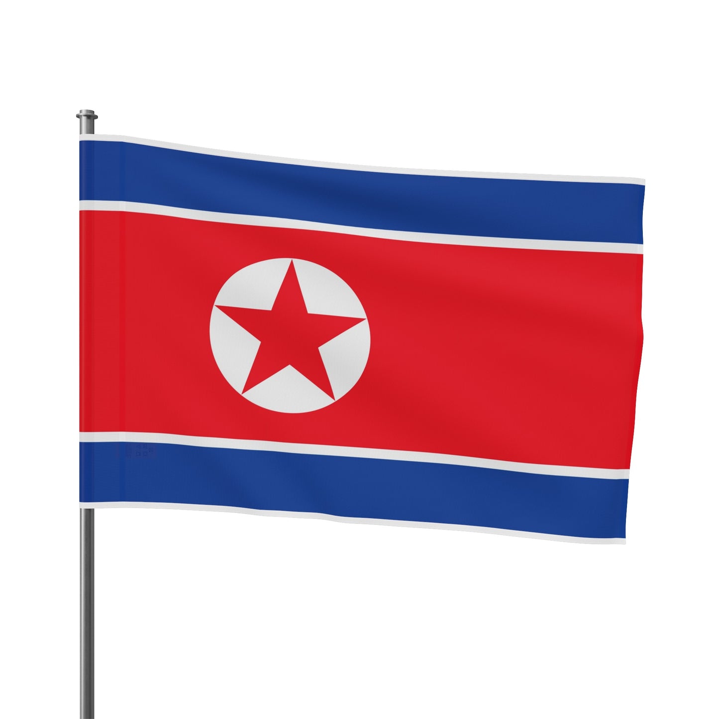 Flag Village North Korea Flag 18" x 12" / 36" x 24" / 60" x 36"