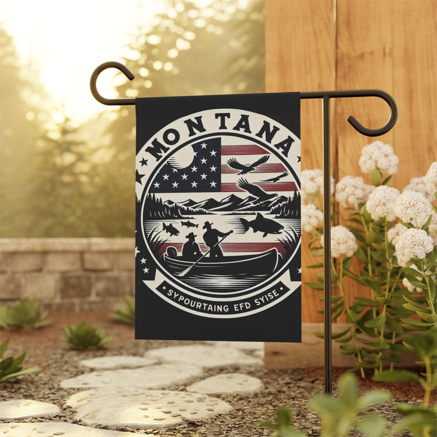 Flag Village Montana State Flag Sporting Garden & House Banner MT0002