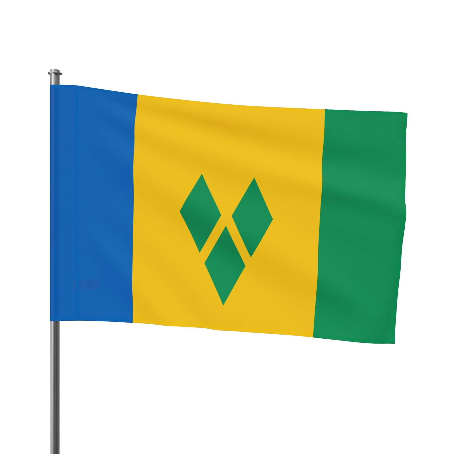 Flag Village Saint Vincent And The Grenadines Flag 18" x 12" / 36" x 24" / 60" x 36"
