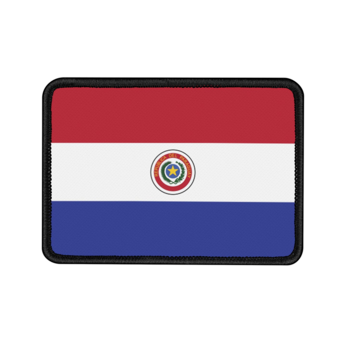 Flag Village Paraguay Flag Embroidery Iron-On Patches