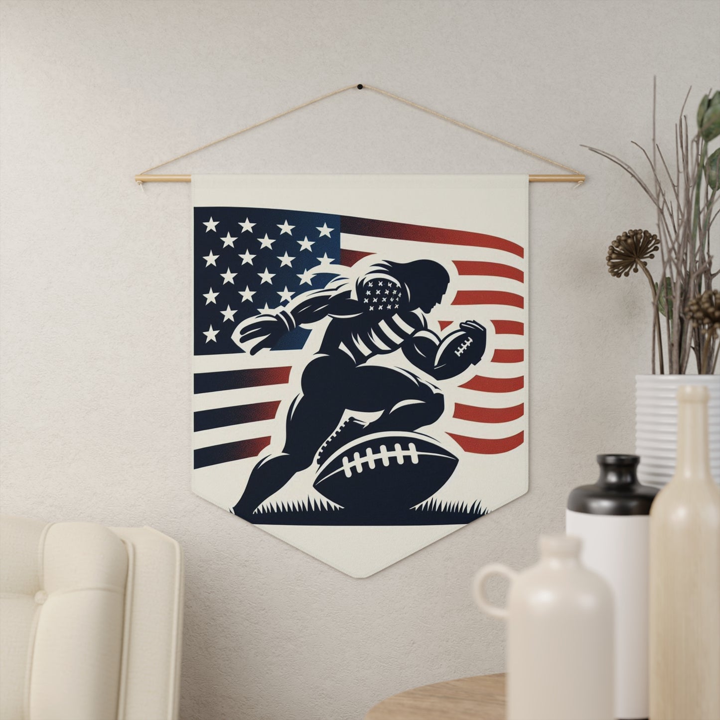 Flag Village United Stetes Flag Pennant Sporting Home Wall decoration USA0001