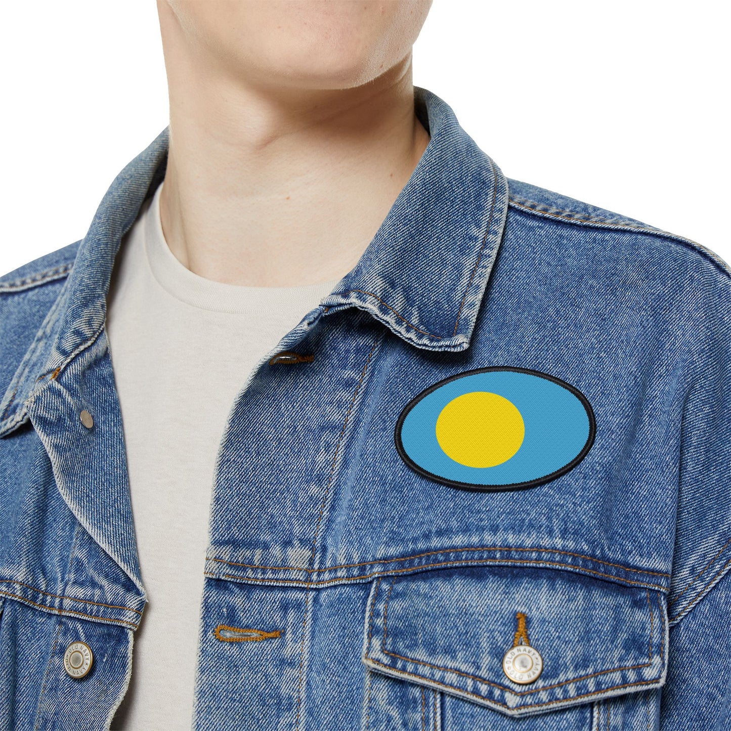 Flag Village Palau Flag Embroidery Iron-On Patches