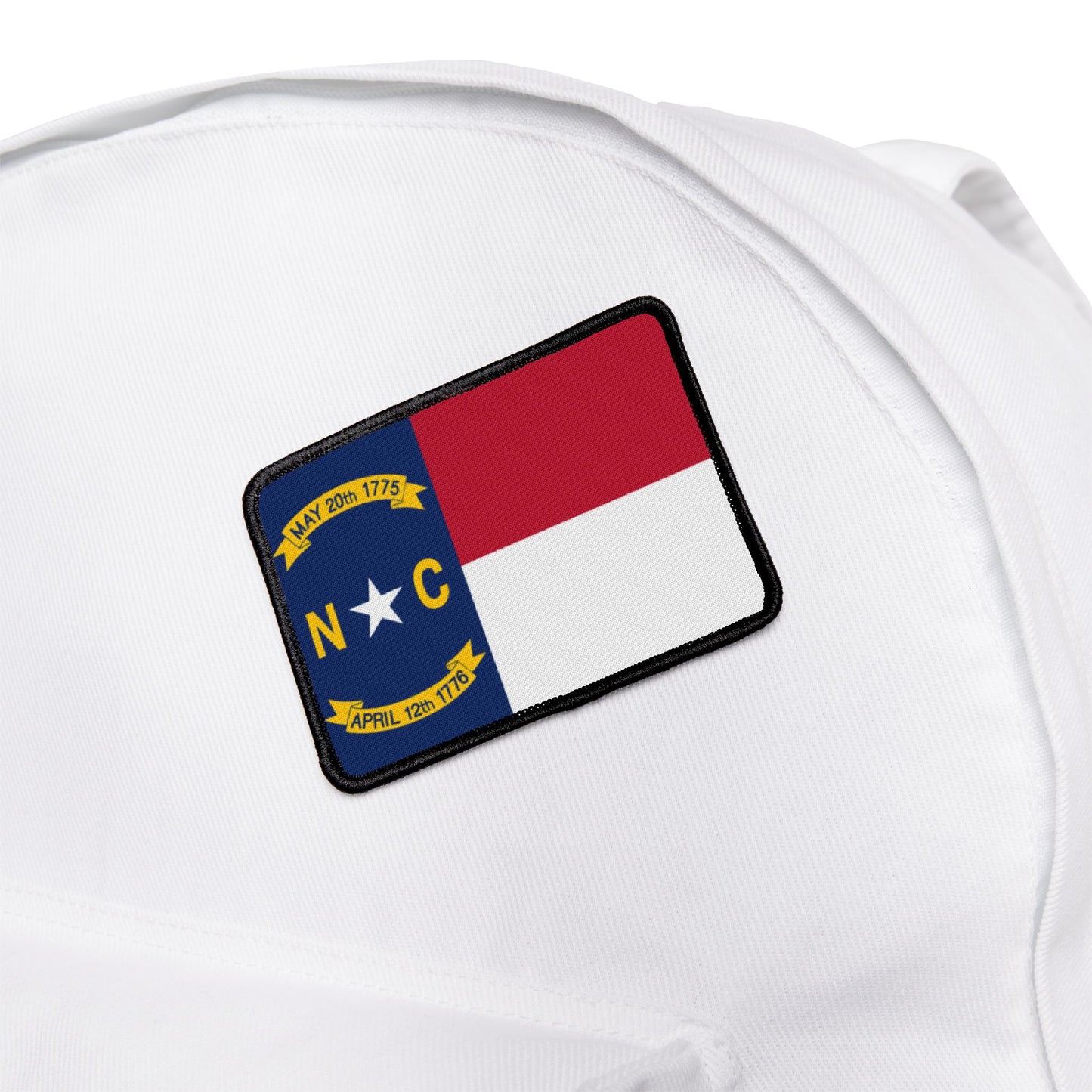 Flag Village North Carolina State Flag Embroidery Iron-On Patches