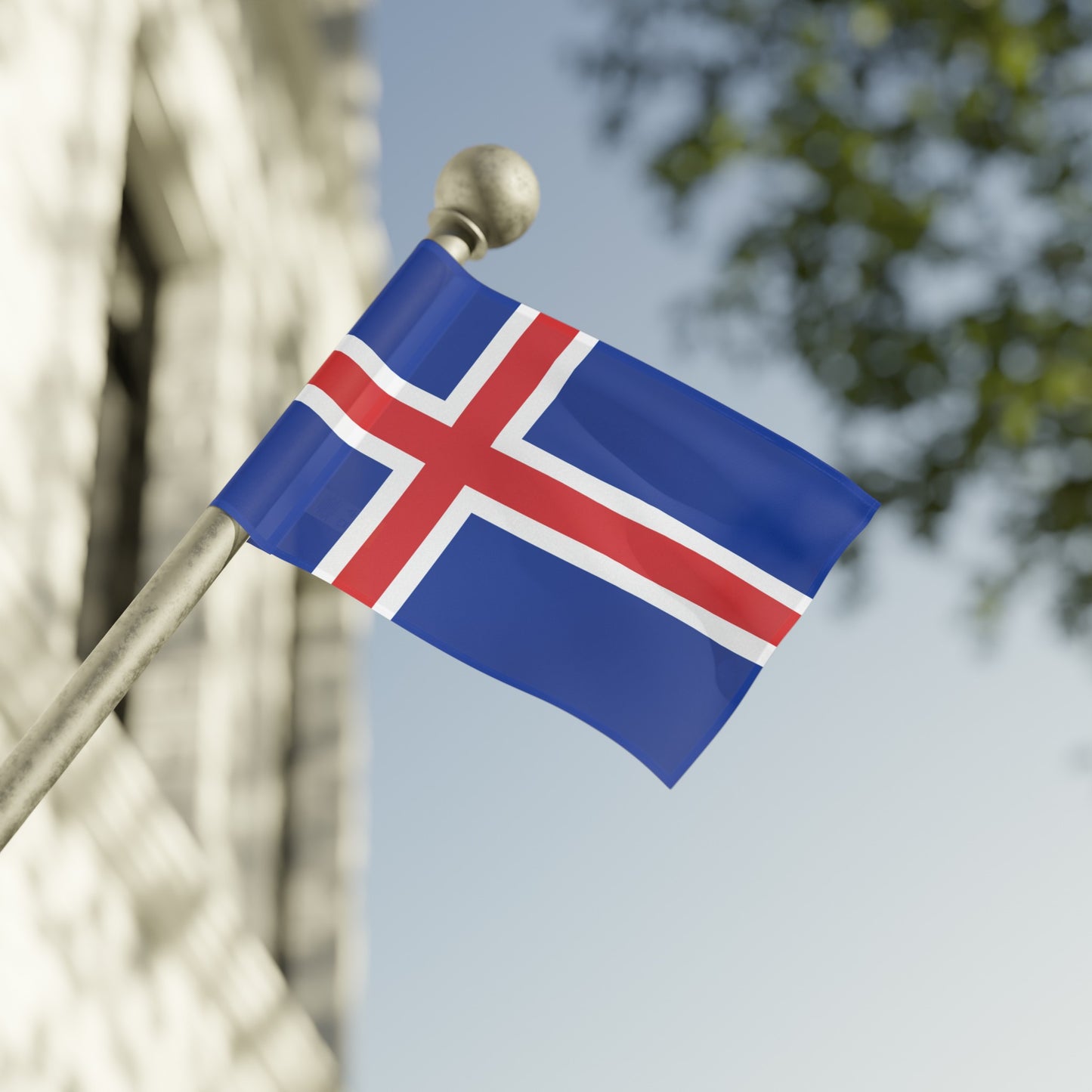 Flag Village Iceland Flag 18" x 12" / 36" x 24" / 60" x 36"