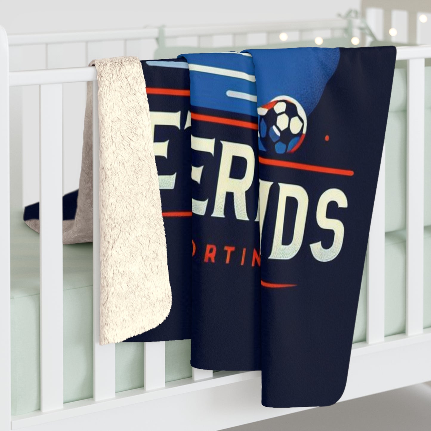 Flag Village Netherlands Sporting Flag Sherpa Fleece Blanket NLD0008