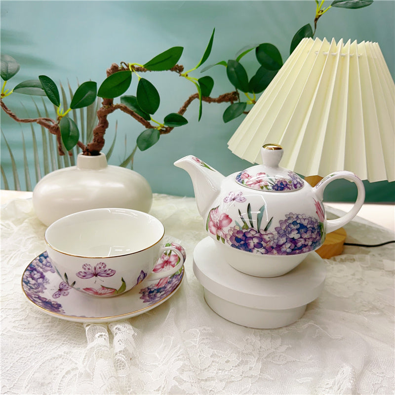 Flag Village European Ceramic Tea Set Coffee Cup Gift Box Set