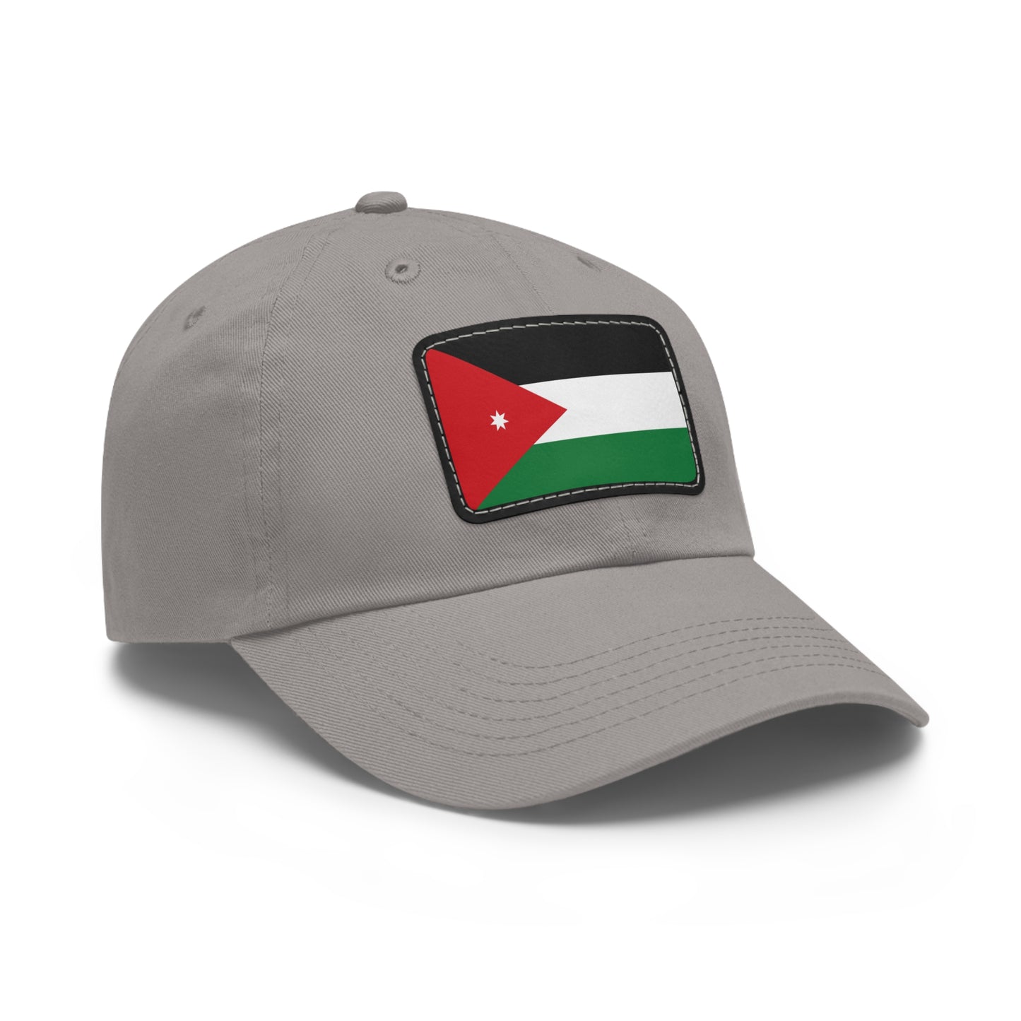 Flag Village Jordan Flag Hat Cap with Leather Patch