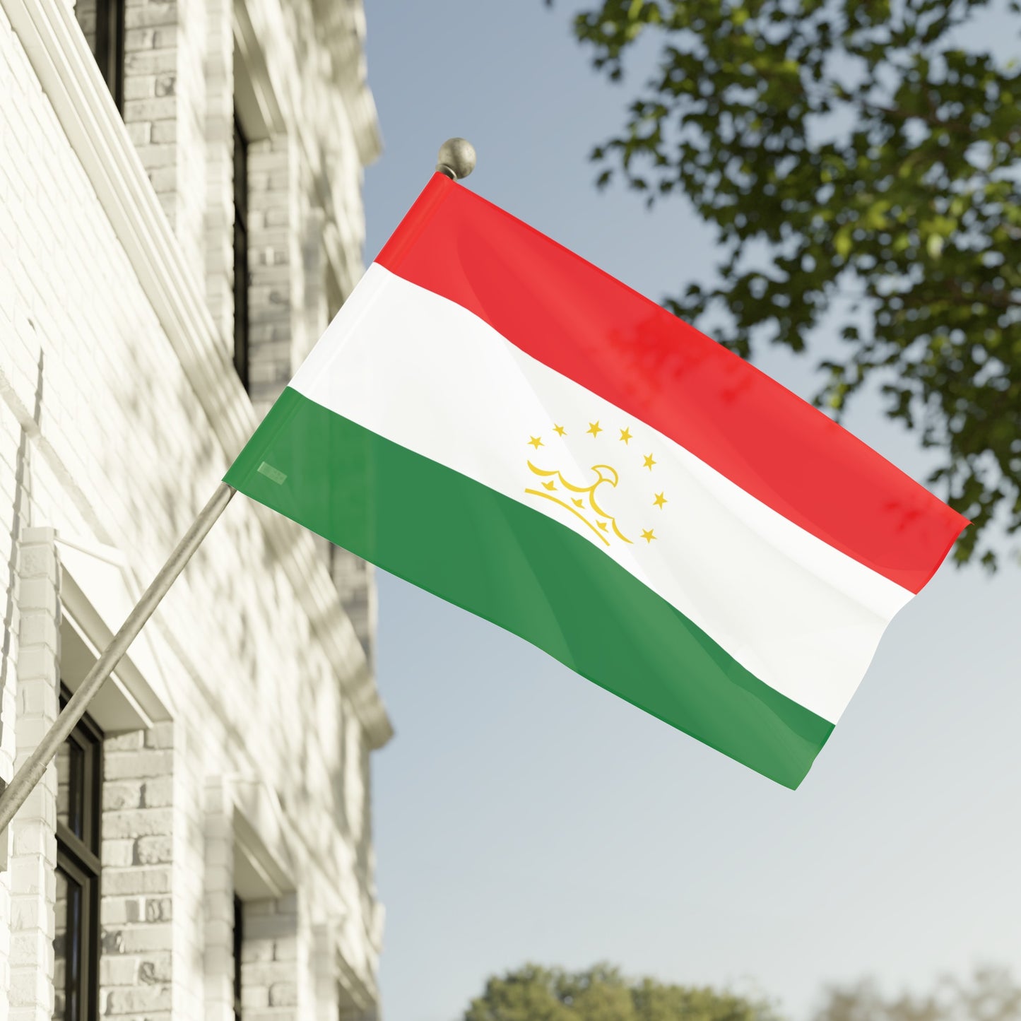 Flag Village Tajikistan Flag 18" x 12" / 36" x 24" / 60" x 36"