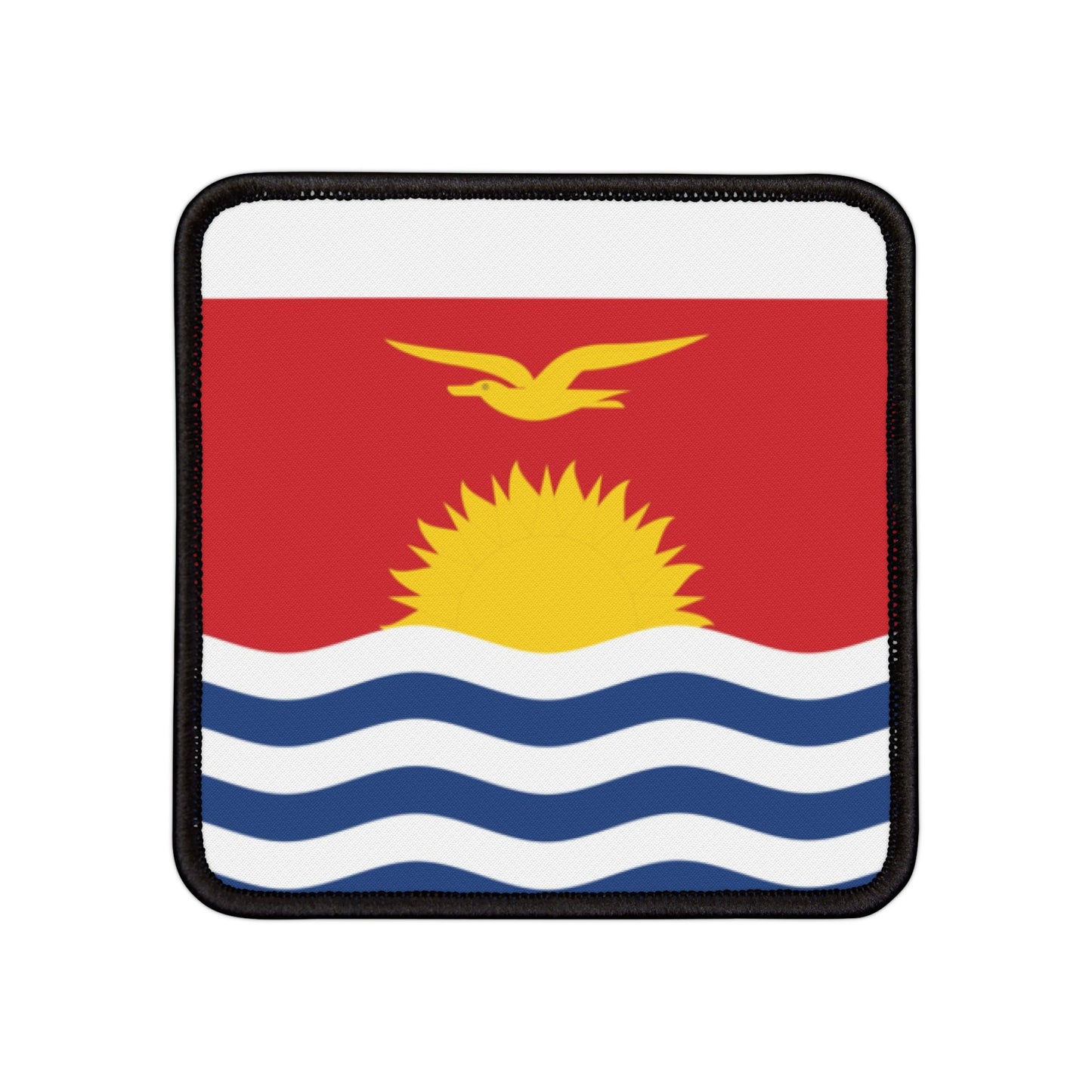 Flag Village Kiribati Flag Embroidery Iron-On Patches