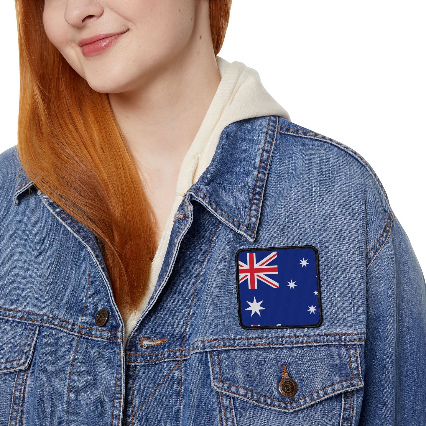 Flag Village Australia Flag Embroidery Iron-On Patches