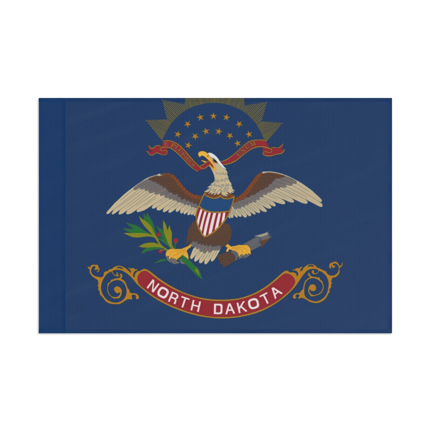 Flag Village USA North Dakota State Flag 18" x 12" / 36" x 24" / 60" x 36"