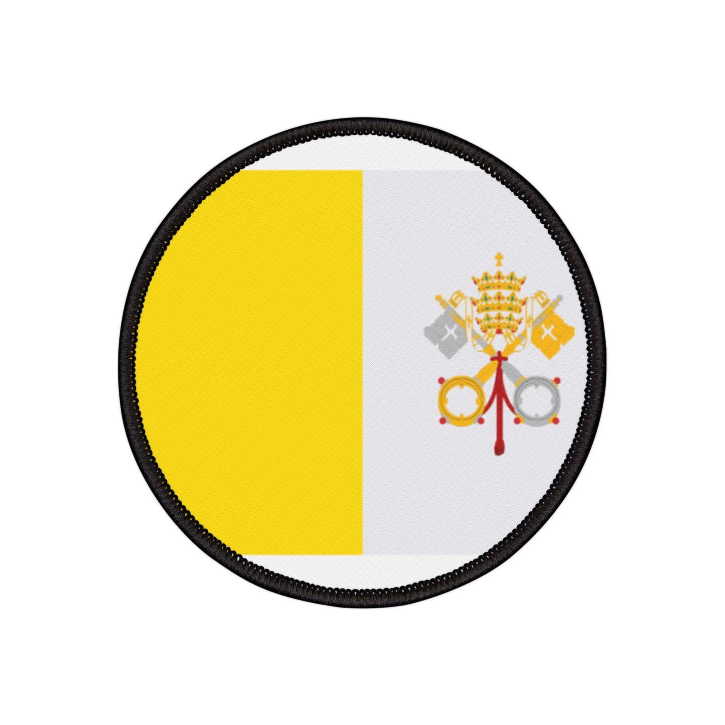 Flag Village Vatican Flag Embroidery Iron-On Patches