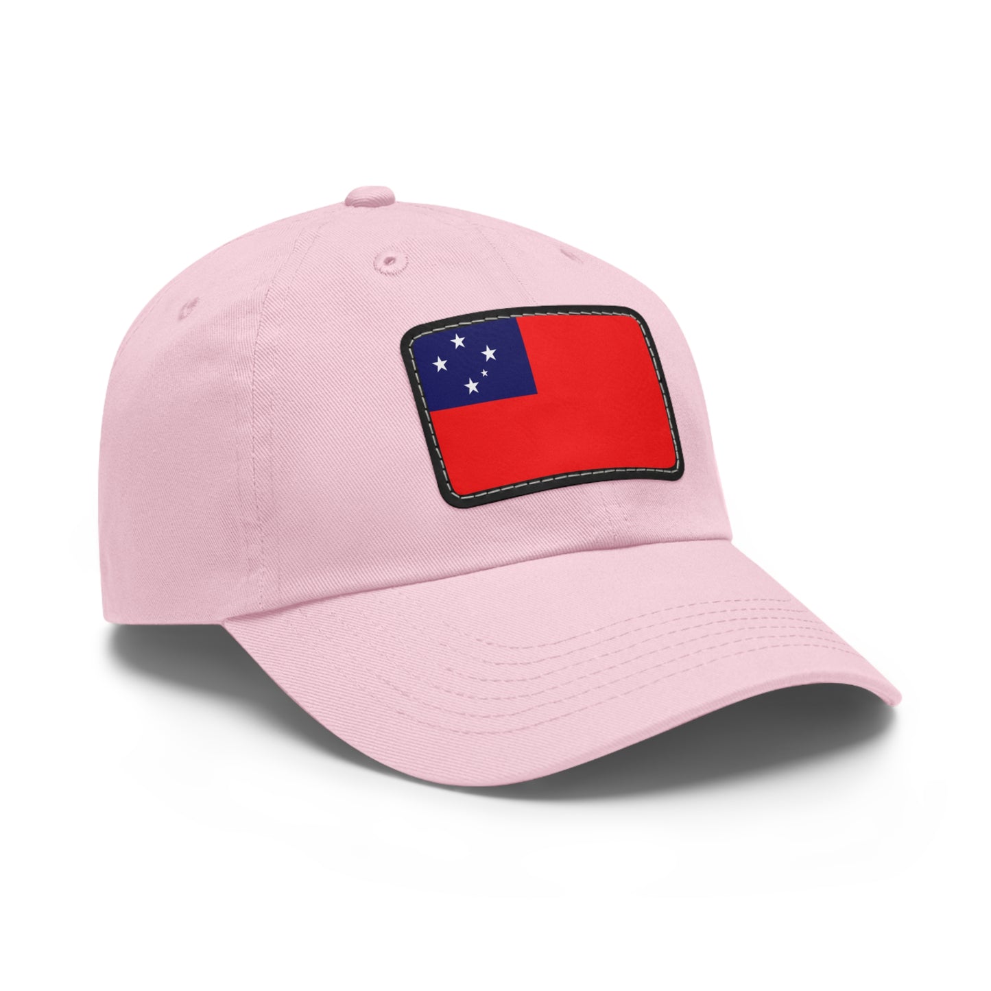 Flag Village Samoa Flag Hat Cap with Leather Patch
