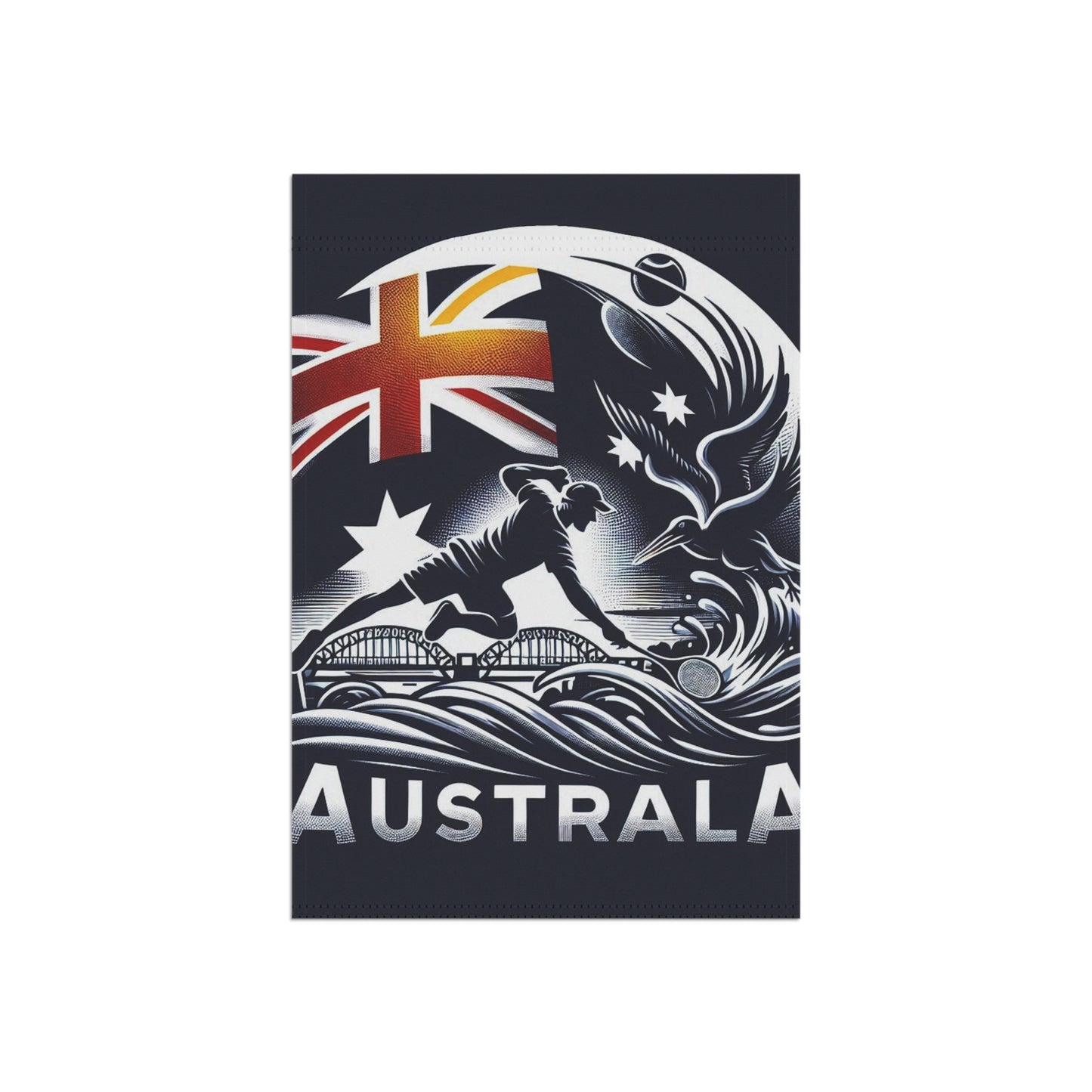 Flag Village Australia Flag Sporting Garden & House Banner AUS0003
