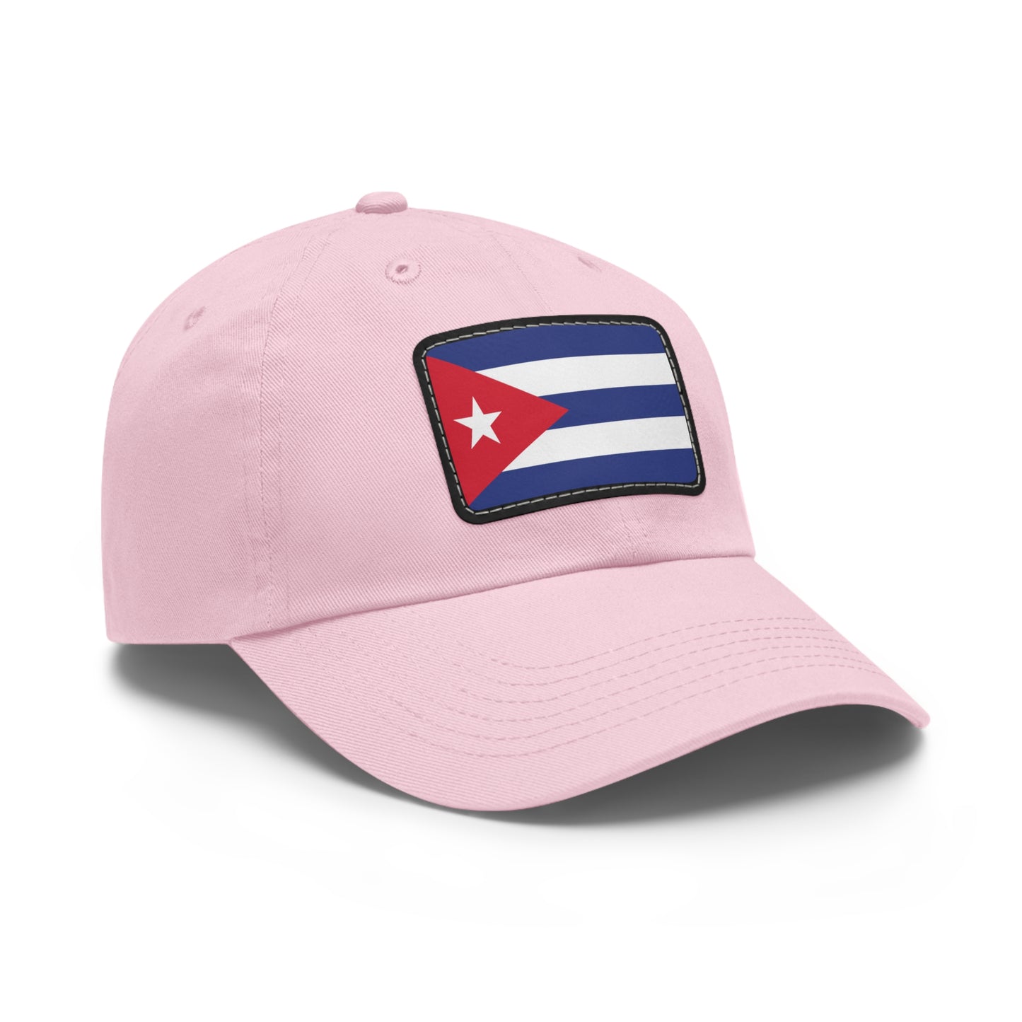 Flag Cuba Flag Hat Cap with Leather Patch
