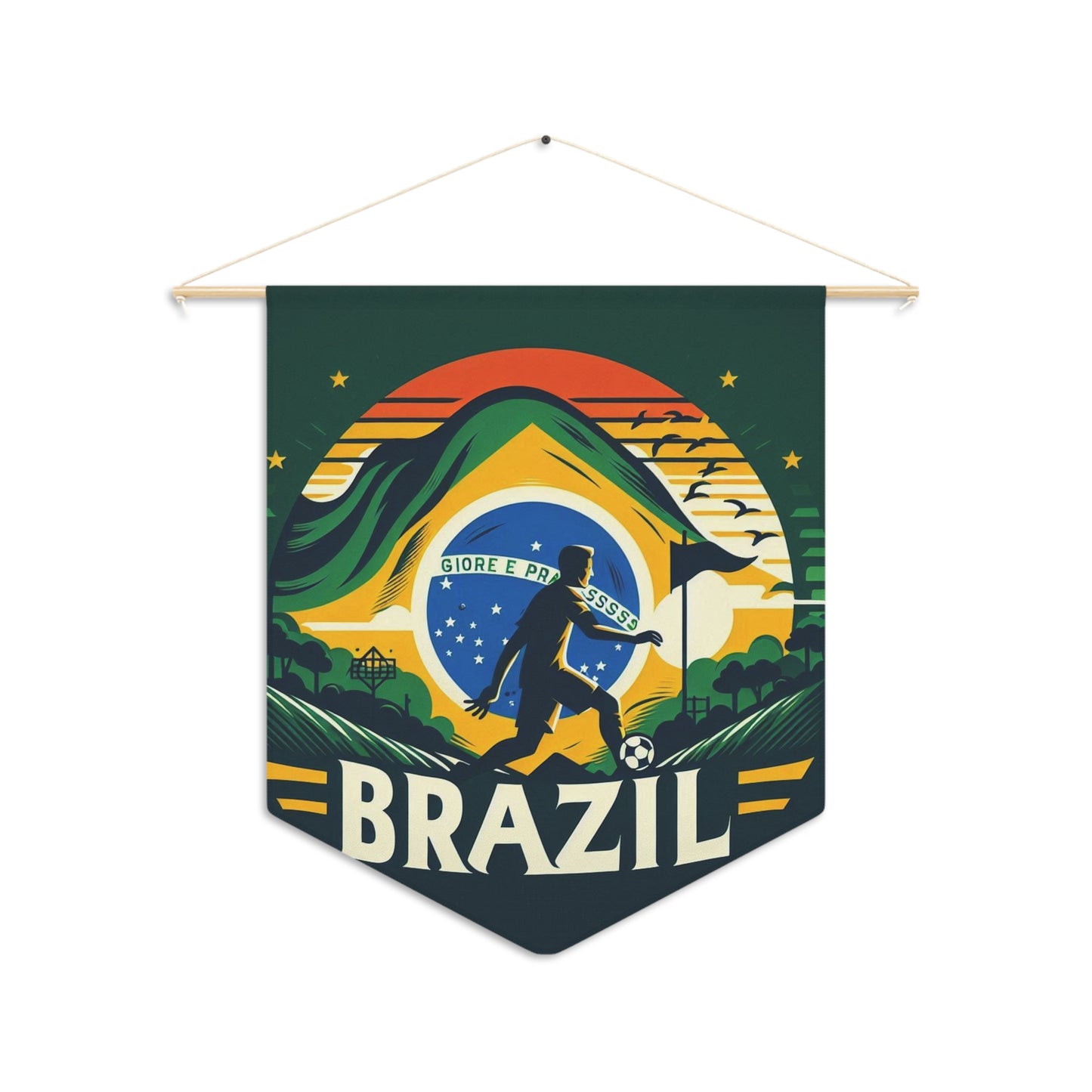 Flag Village Brazil Flag Pennant Sporting Home Wall decoration BRA0013