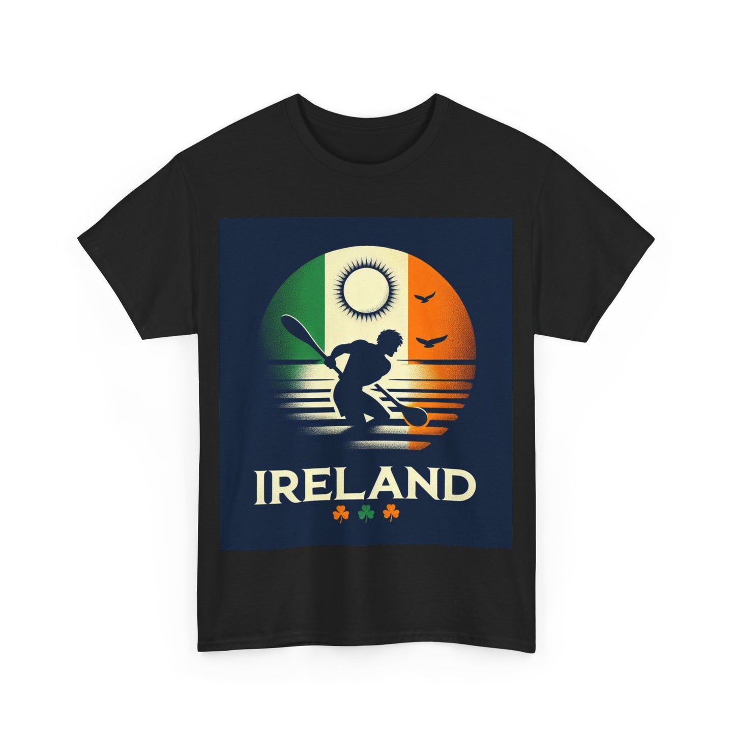 Flag Village Ireland Sporting Flag T-SHIRT Heavy Cotton Tee IRL0006