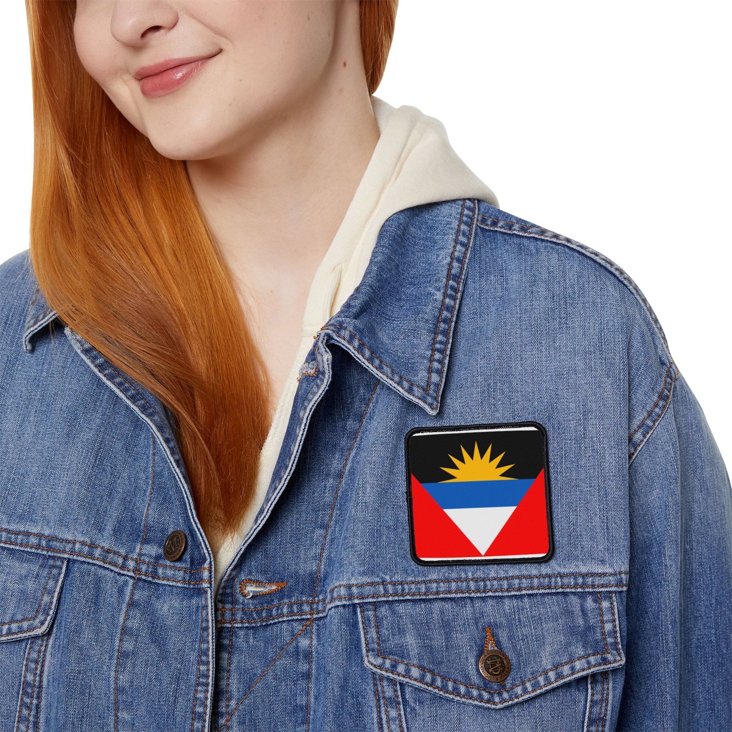 Flag Village Antigua And Barbuda Flag Embroidery Iron-On Patches