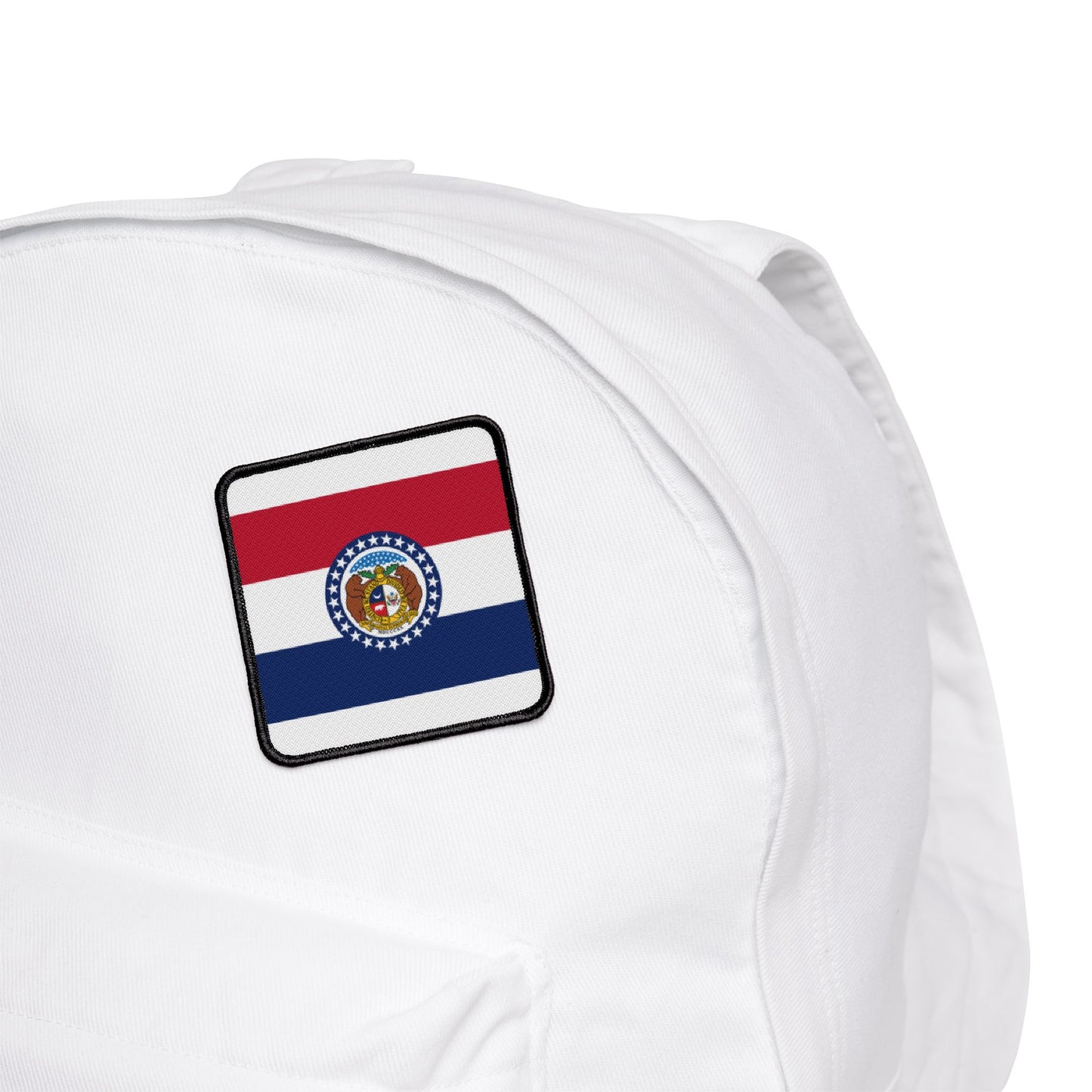 Flag Village Missouri State Flag Embroidery Iron-On Patches