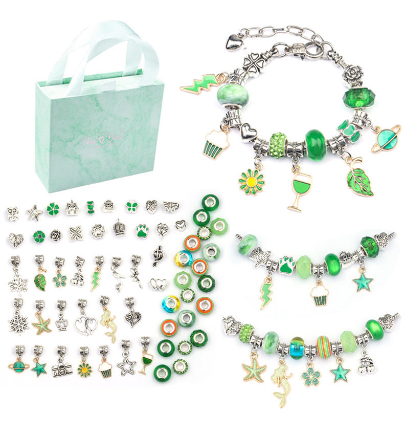 Flag Village Diy Handmade Jewelry Children's Bracelet Women Exquisite Gift Box Gift Bracelet