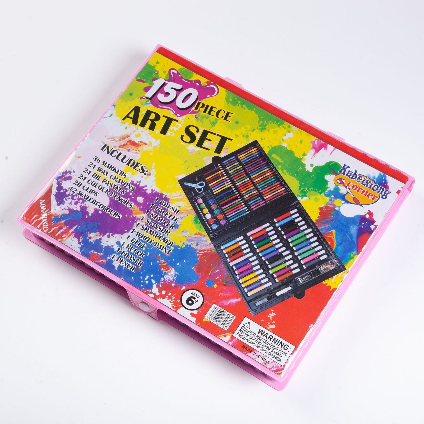 Flag Village 150 Art Crayons Painting Gift Box Set Watercolor Pen Set
